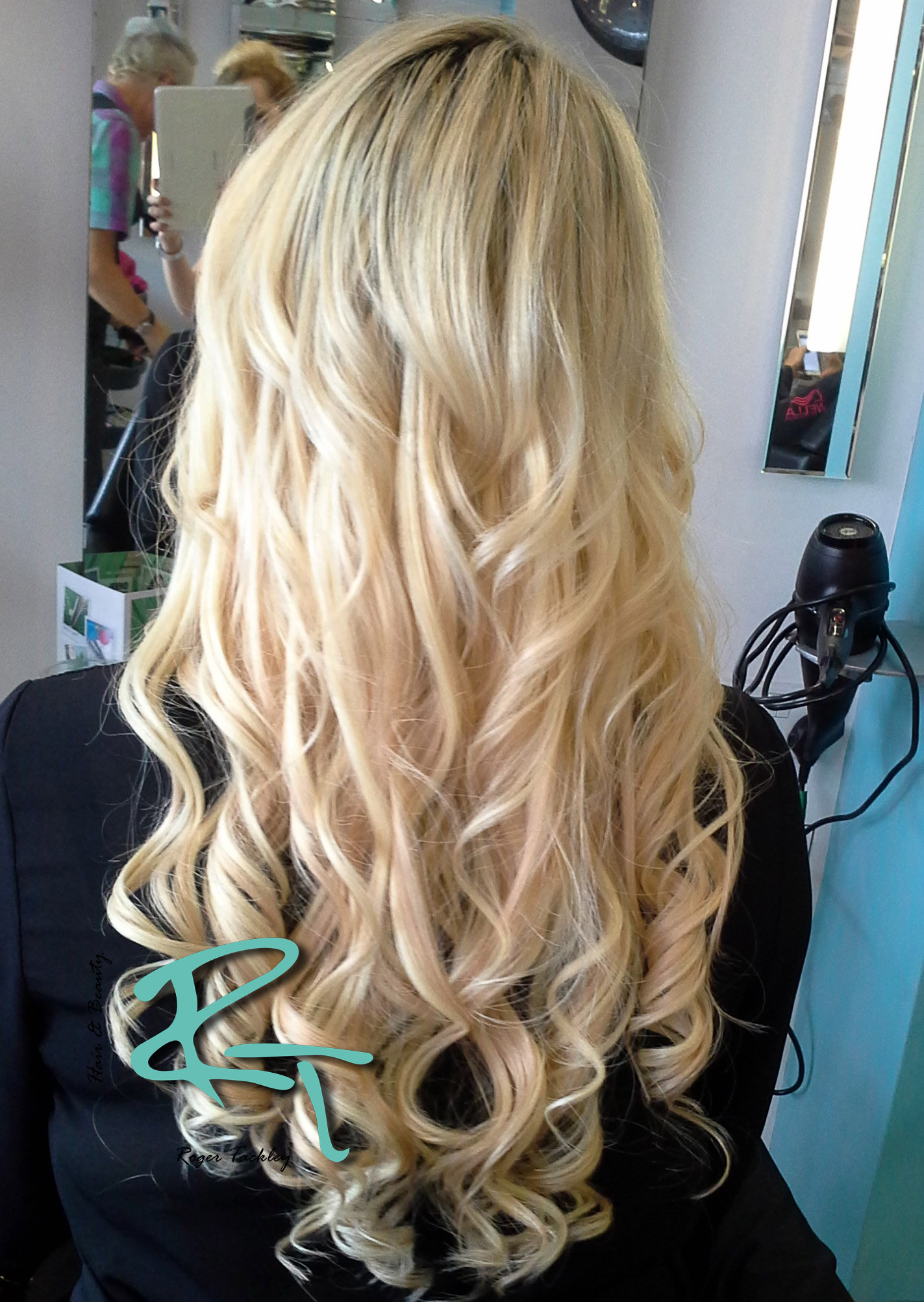 blonde hair extensions