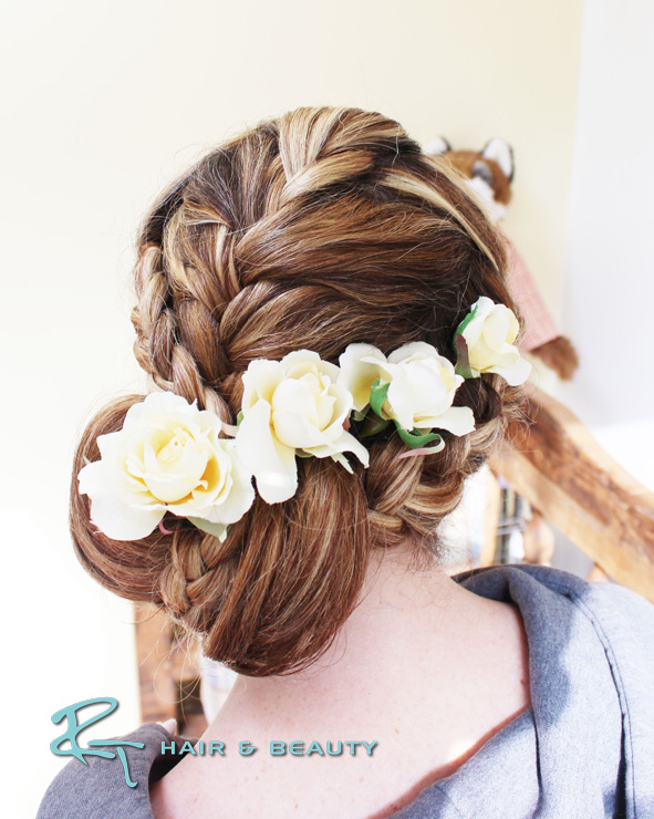 french plait for bride